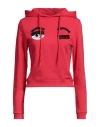 Chiara Ferragni Woman Sweatshirt Red Size S Cotton