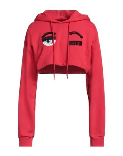 Chiara Ferragni Sweatshirts In Red