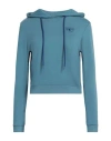 Chiara Ferragni Woman Sweatshirt Slate Blue Size S Cotton