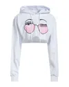 Chiara Ferragni Sweatshirts In White