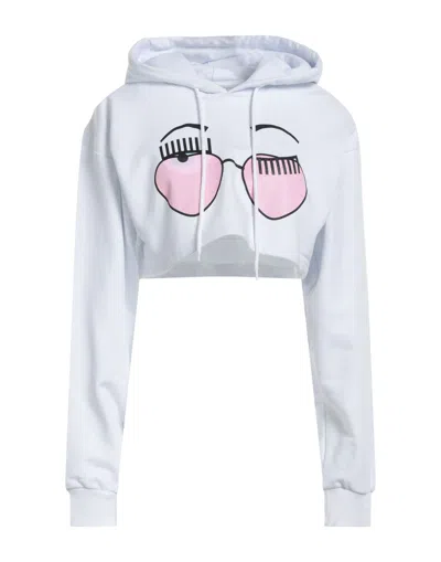 Chiara Ferragni Sweatshirts In White