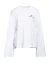 Chiara Ferragni Woman Sweatshirt White Size M Cotton