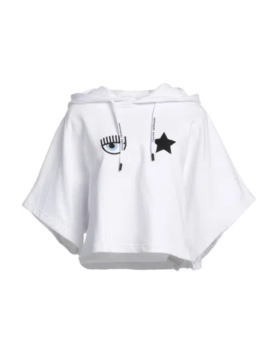 Chiara Ferragni Sweatshirts In White