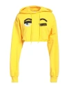 Chiara Ferragni Woman Sweatshirt Yellow Size S Cotton