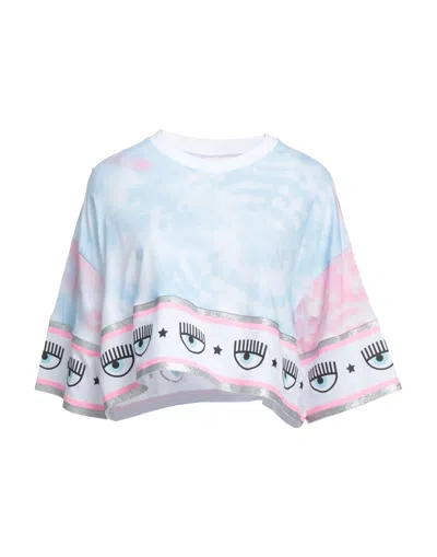 Chiara Ferragni T-shirts In Blue