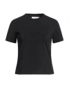 Chiara Ferragni Woman T-shirt Black Size Xl Cotton