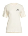 Chiara Ferragni Woman T-shirt Ivory Size M Cotton In White