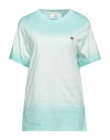 Chiara Ferragni Woman T-shirt Turquoise Size L Cotton In Blue
