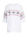 Chiara Ferragni Woman T-shirt White Size L Cotton
