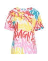 Chiara Ferragni Woman T-shirt Yellow Size L Cotton In Yellow