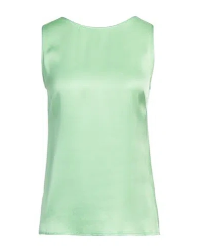 Chiara Ferragni Woman Top Lime Green Size 2 Viscose