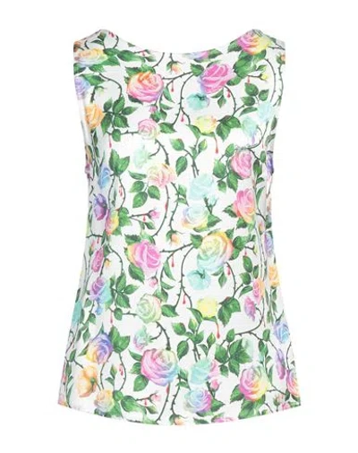 Chiara Ferragni Woman Top White Size 6 Viscose