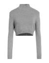 Chiara Ferragni Metallic-threading Jumper In Grey