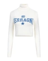 Chiara Ferragni Woman Turtleneck White Size S Wool, Viscose, Polyamide, Cashmere