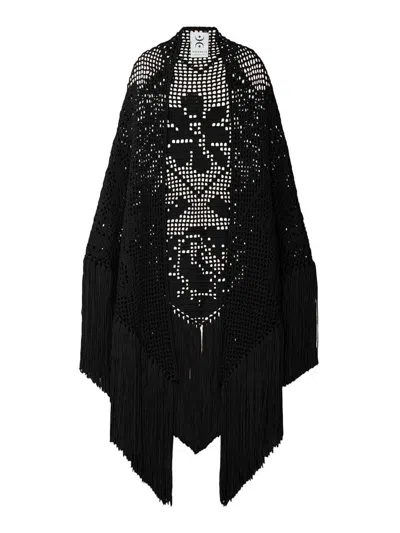 Chiara Is Peonia Shawl In Black
