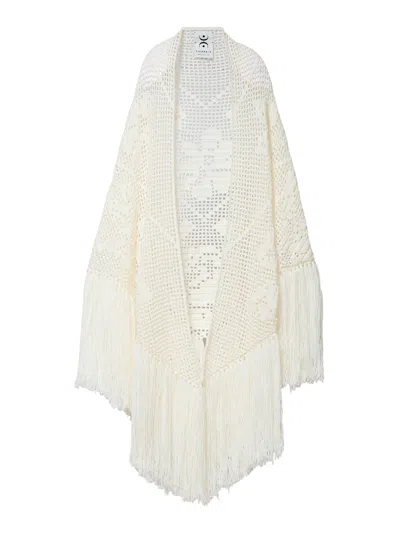 Chiara Is Peonia Shawl In White