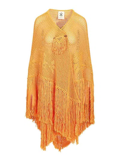 Chiara Is Rosa Shawl In Orange