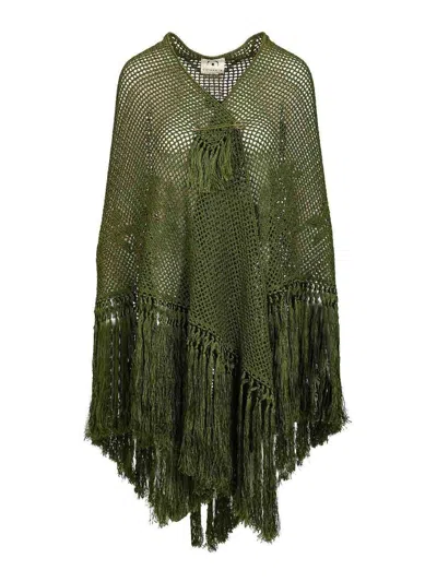 Chiara Is Rose Shawl In Green