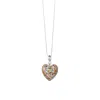 Chiarella Women's Murano Heart Magic Necklace- Multicolor In Gray