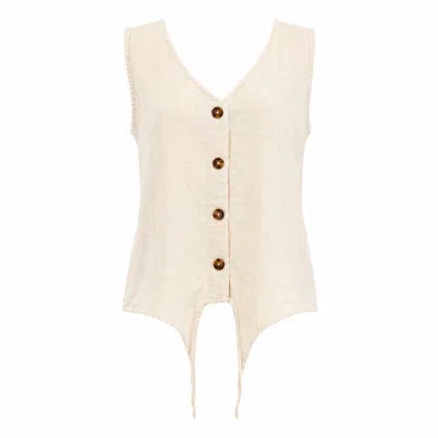Chiarella Women's Neutrals Pamy Blouse- Beige