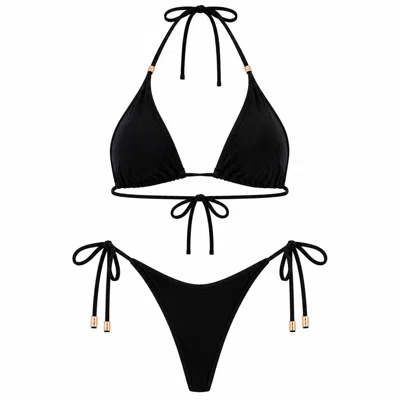 Chiarella Women's Safari Chic Bikini - Black