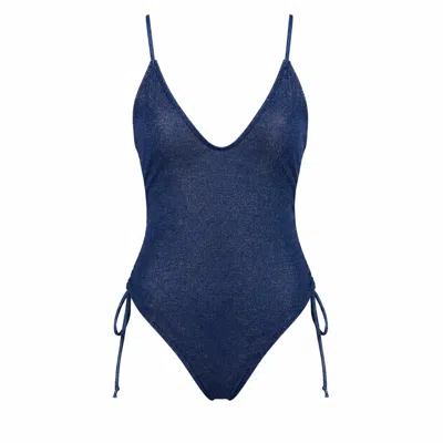 Chiarella Women's Thalita Swimsuit – Blue Denim Effect