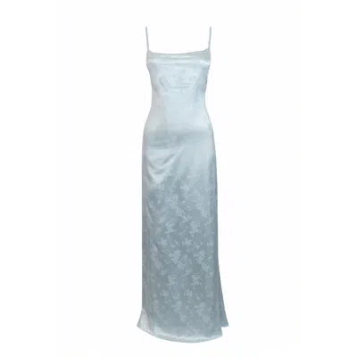 Chiarella Women's Zafira Slip Dress- Aqua Green
