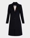 Chiarulli Perseide Classic Single-breasted Coat In Black