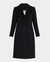 Chiarulli Perseide Classic Single-breasted Coat In Black