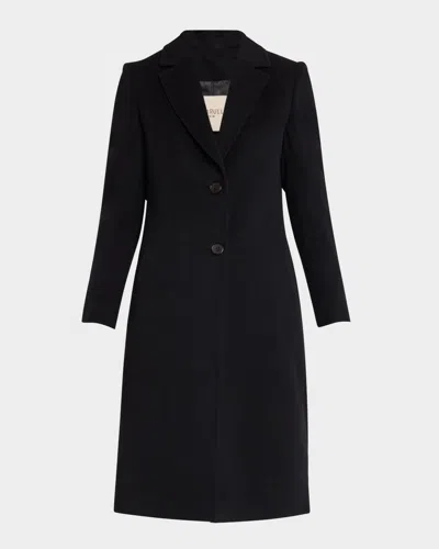 Chiarulli Perseide Classic Single-breasted Coat In Black