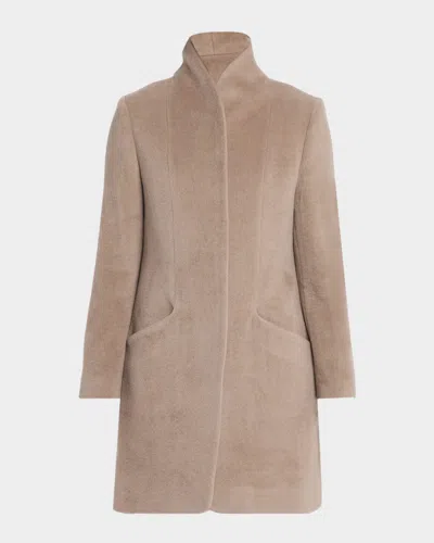 Chiarulli Rina Wool Coat In Multi