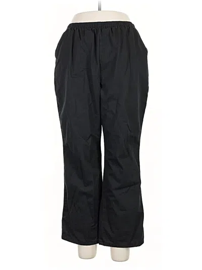 Pre-owned Chic Casual Pants In Black