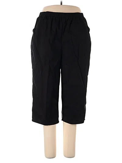 Pre-owned Chic Casual Pants In Black