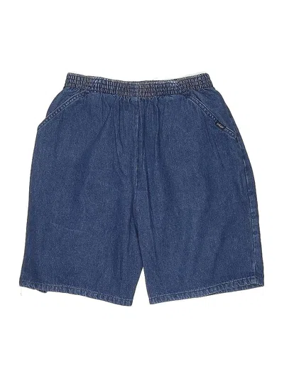 Pre-owned Chic Denim Shorts In Blue