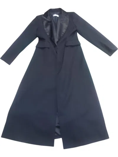 Chic Ever Women's Tuxedo Long Dress Jacket In Black