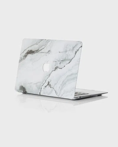 Chic Geeks Marble 15" Macbook Pro With Touchbar Case (model Numbers A1707 & A1990) In Gray