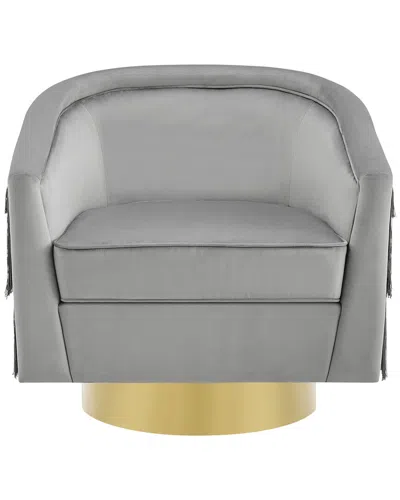 Chic Home Alani Accent Chair In Grey