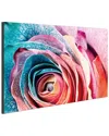 CHIC HOME CHIC HOME DESIGN ROSALIA 1PC WRAPPED CANVAS WALL ART