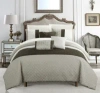CHIC HOME OSNAT 10-PC KING COMFORTER SET
