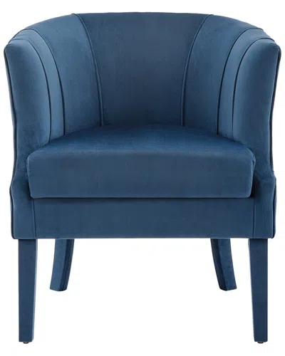 Chic Home Sloane Accent Chair In Blue