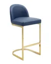CHIC HOME CHIC HOME XANDER NAVY COUNTER STOOL
