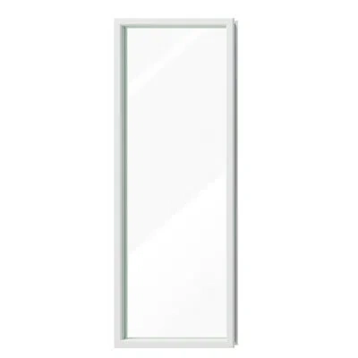 Chic Mode Exterior Door Glass Replacement - Entry Door 22" X 36" Insert Glass Kit Pane Tempered Clear Glass - 
