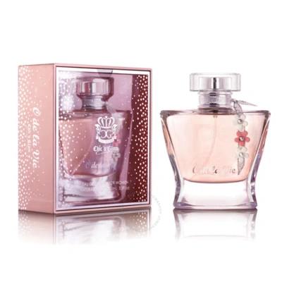 Chic 'n Glam Ladies O De La Vie Edp Spray 3.4 oz Fragrances 5425017736004 In Orange / Pink