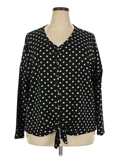 Pre-owned Chic Soul (chicsoul.com) Cardigan Sweater In Black