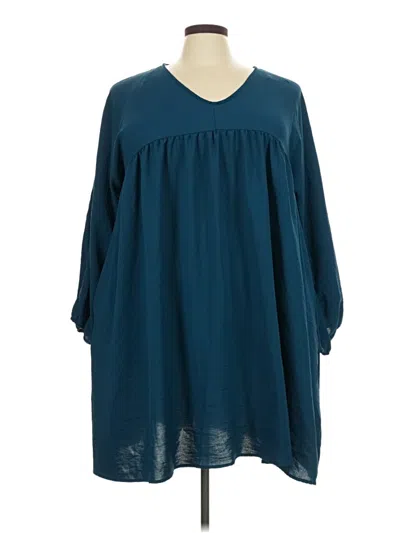 Pre-owned Chic Soul (chicsoul.com) Casual Dress In Blue