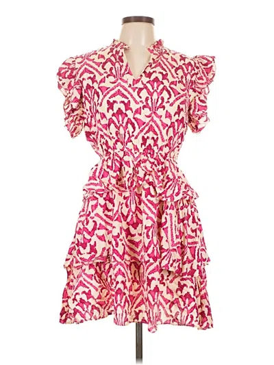 Pre-owned Chic Soul (chicsoul.com) Cocktail Dress In Pink