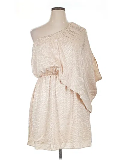 Pre-owned Chic Soul (chicsoul.com) Cocktail Dress In White