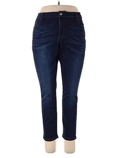 Pre-owned Chic Soul (chicsoul.com) Jeans In Blue