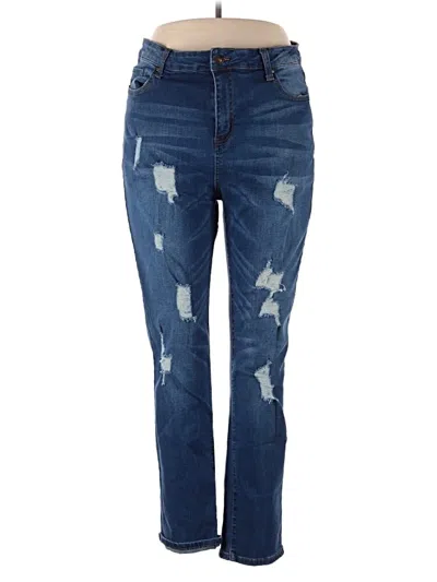 Pre-owned Chic Soul (chicsoul.com) Jeans In Blue