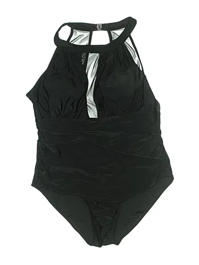 Pre-owned Chic Soul (chicsoul.com) One Piece Swimsuit In Black
